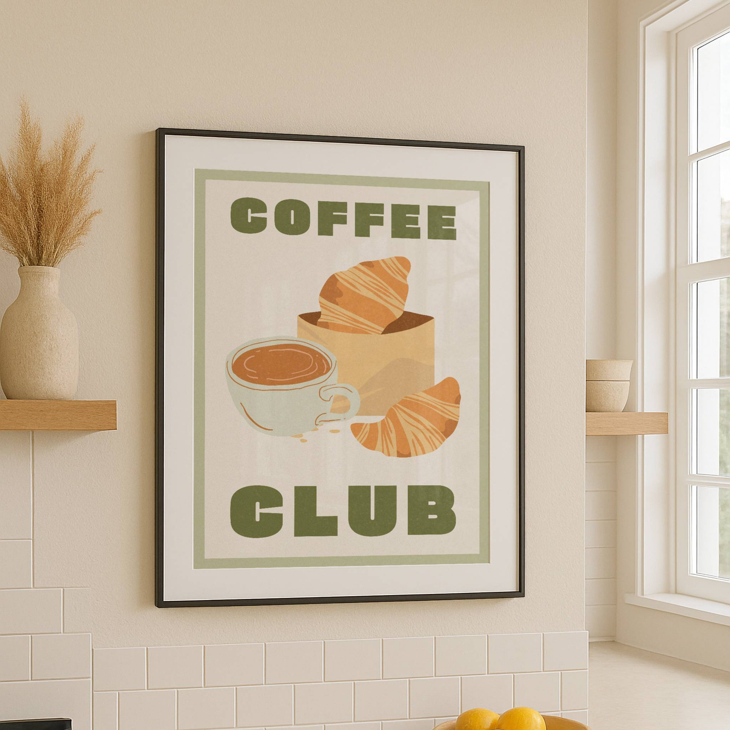 Coffee Club Print