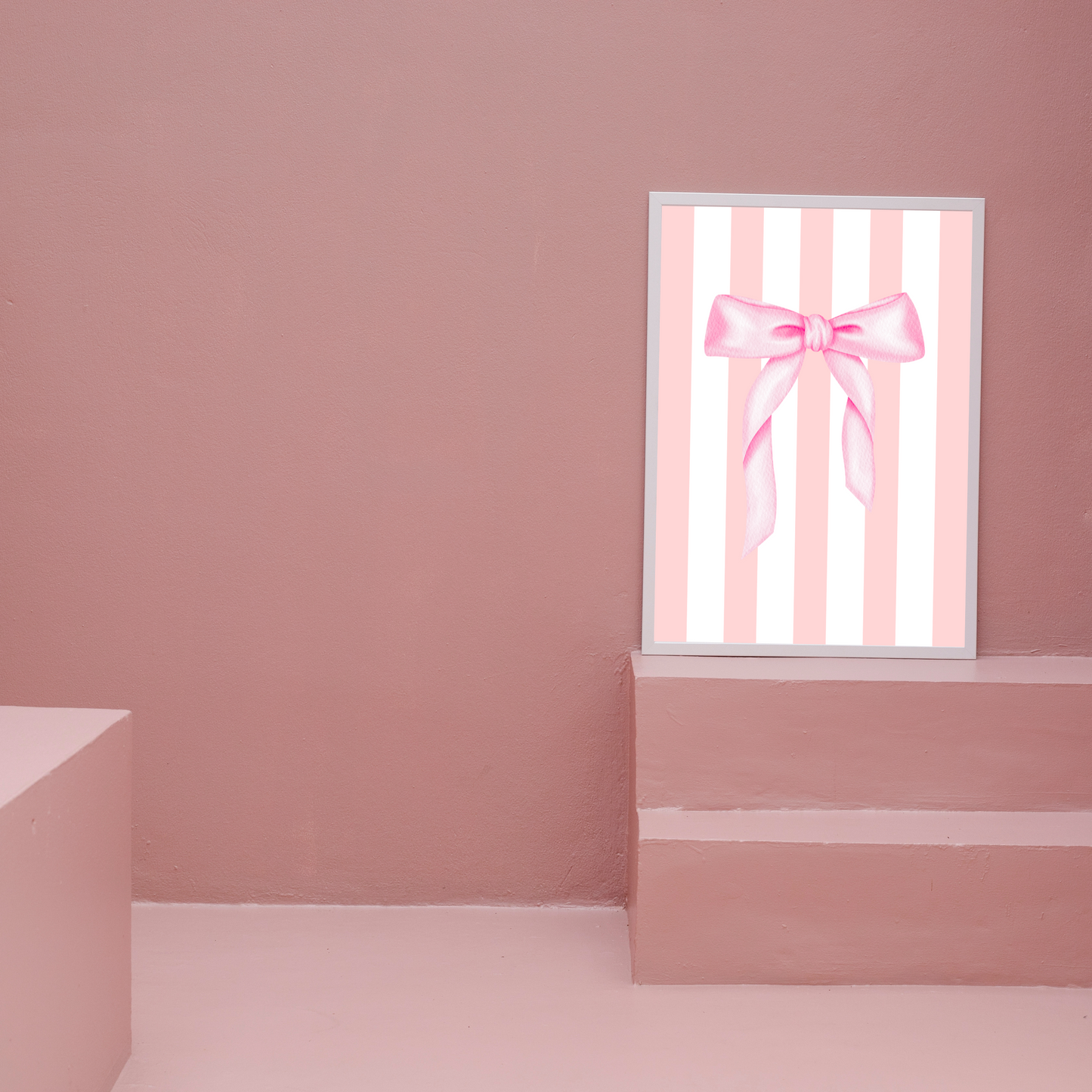 Pink Bow Cute & Girly Print