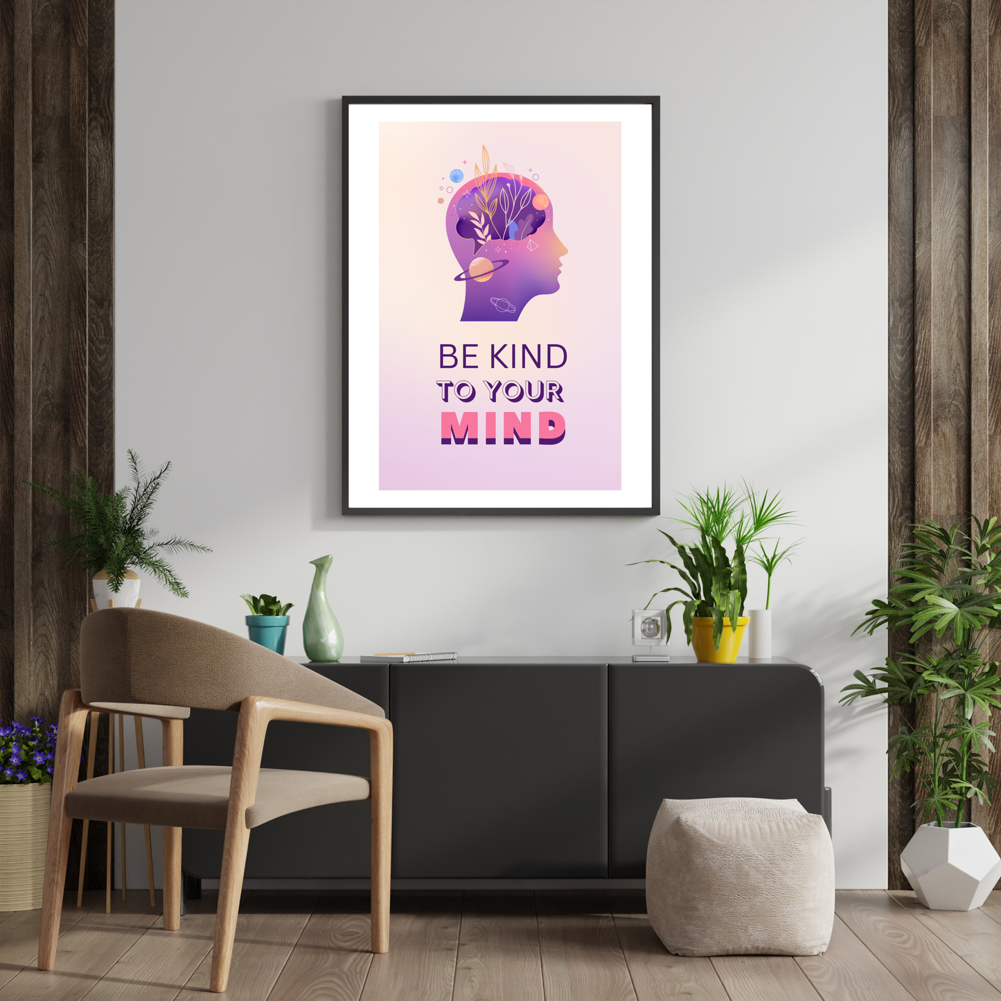 Be Kind to Your Mind Print