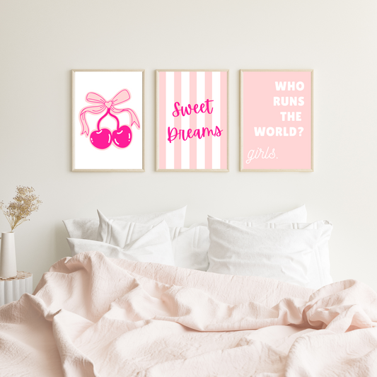 Sweet Dreams Cute & Girly Print