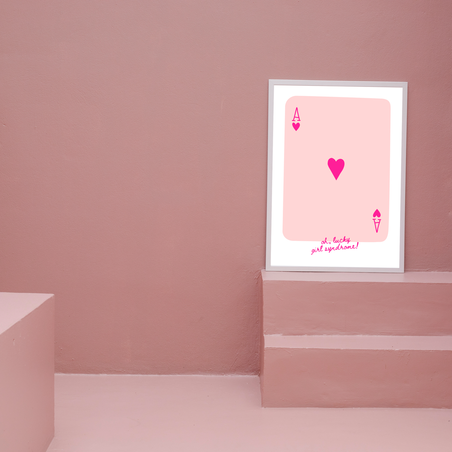 Lucky Girl Syndrome Cute & Girly Print