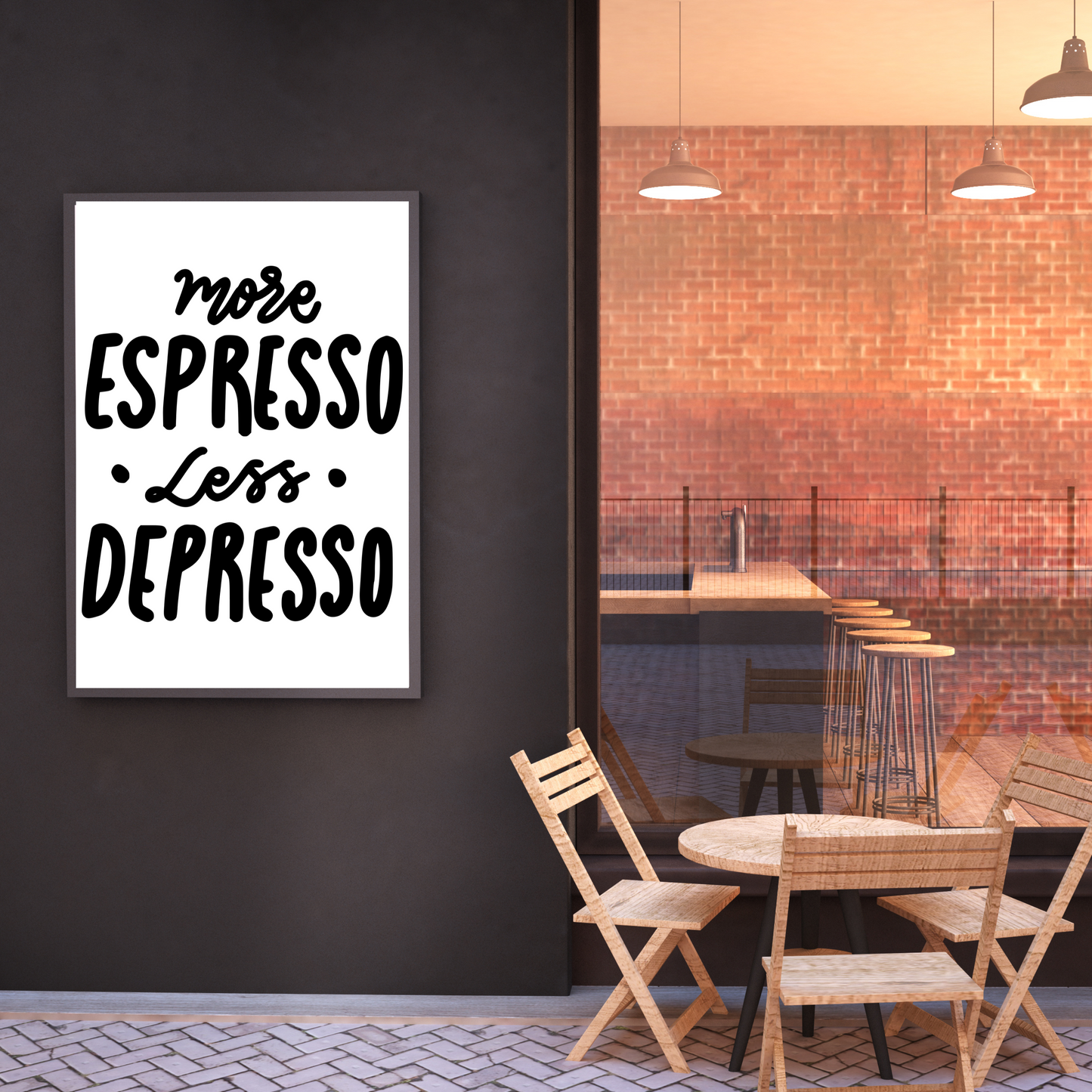 More Espresso Less Depresso