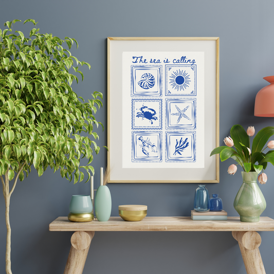 The Sea Is Calling Print