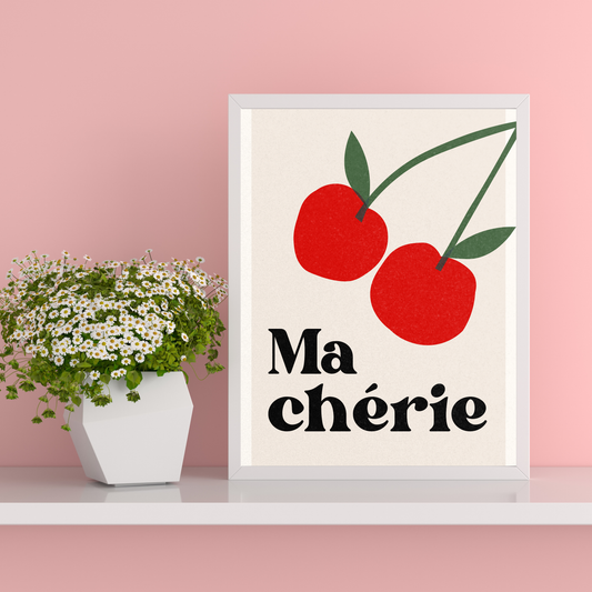 Ma Cherie Print