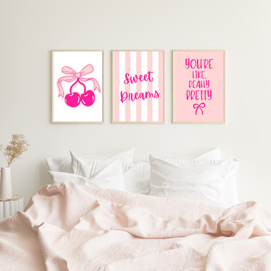 You're Like, Really Pretty Cute & Girly Print