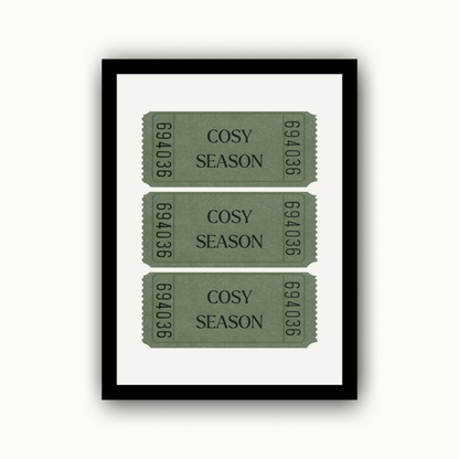 Cosy Season Autumn Print