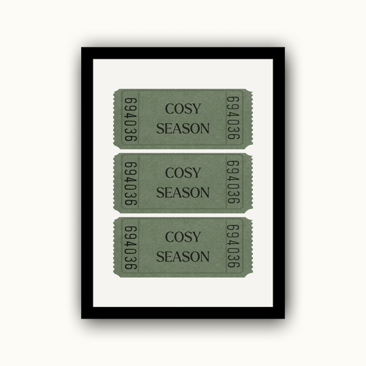 Cosy Season Autumn Print