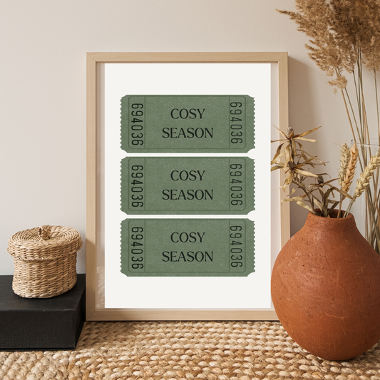 Cosy Season Autumn Print