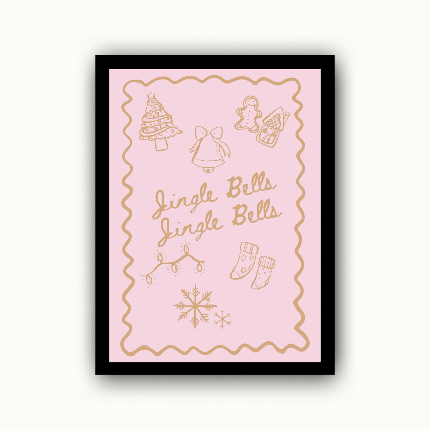 Jingle Bells Christmas Print