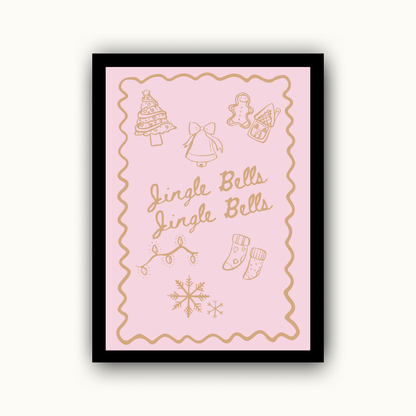 Jingle Bells Christmas Print