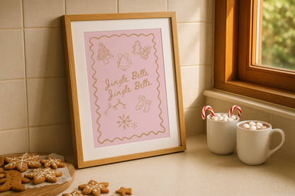 Jingle Bells Christmas Print