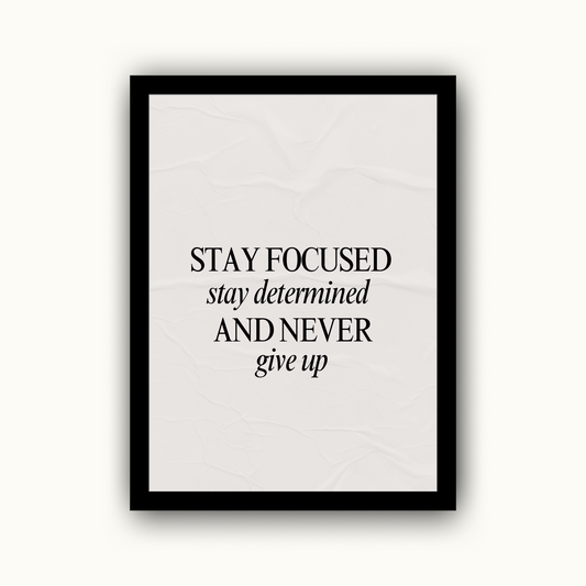 Stay Focused