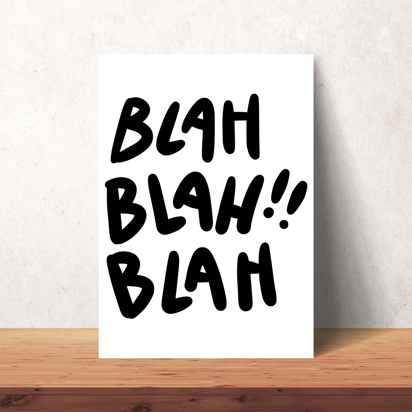 Blah Blah Blah