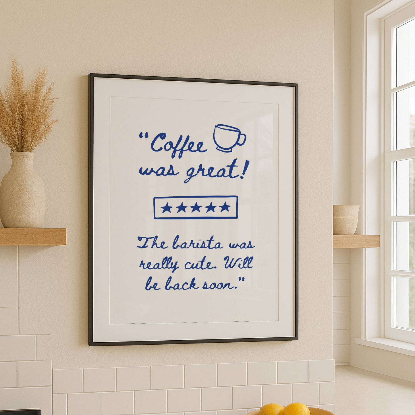 Coffee Review Print