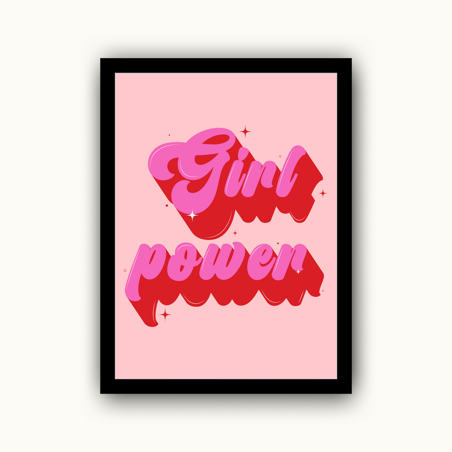 Girl Power Feminist Print