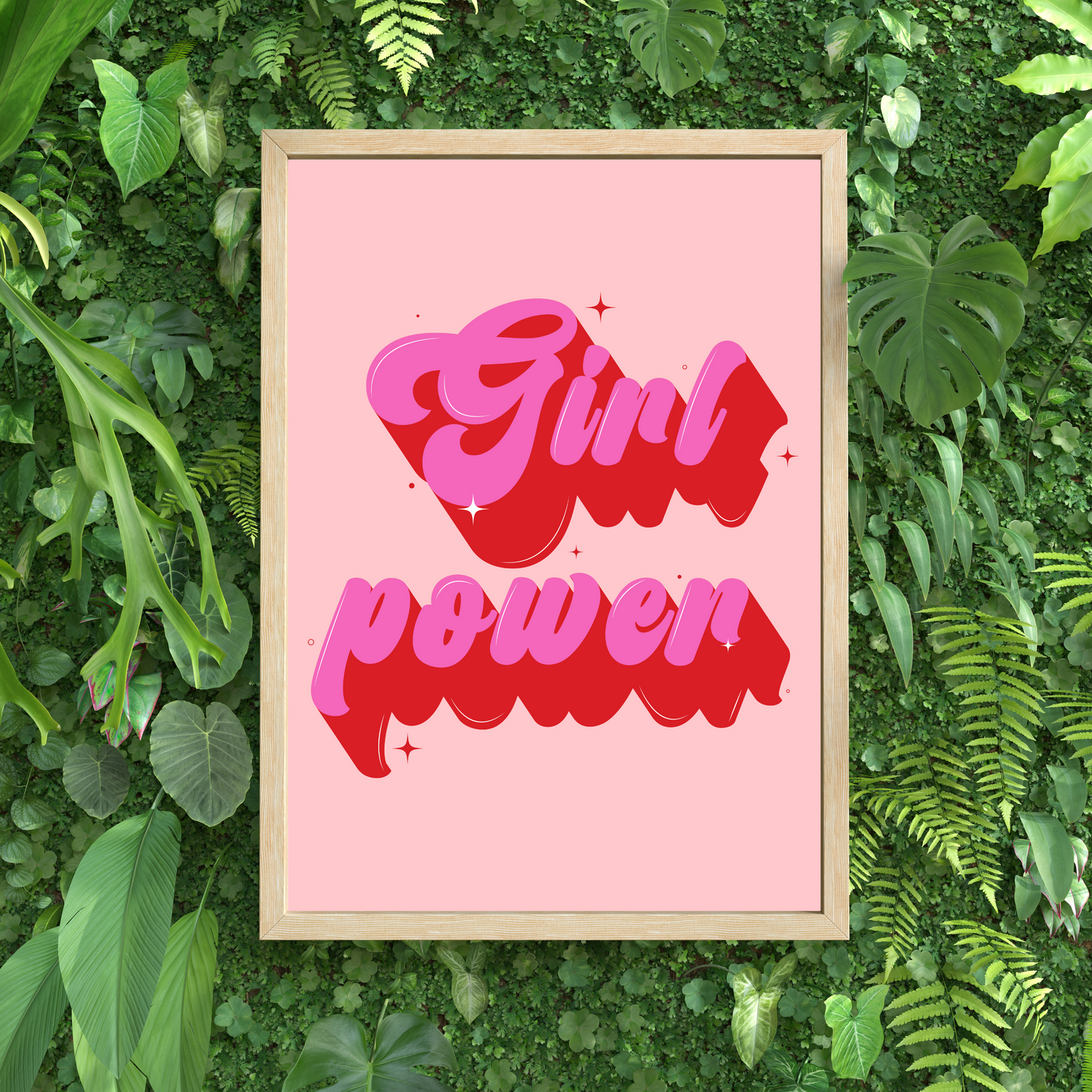 Girl Power Feminist Print