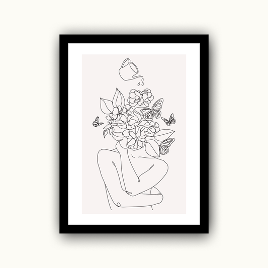 Water Yourself Motivational & Self Love Print