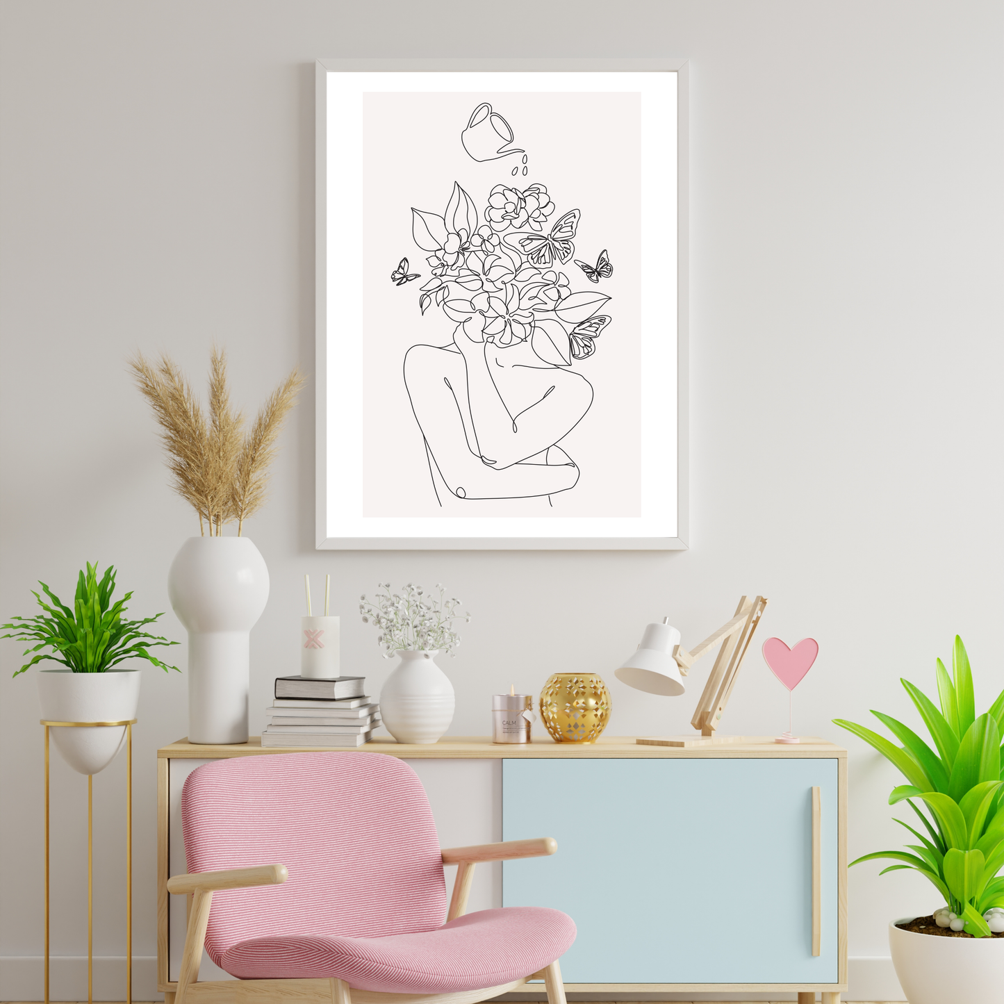 Water Yourself Motivational & Self Love Print