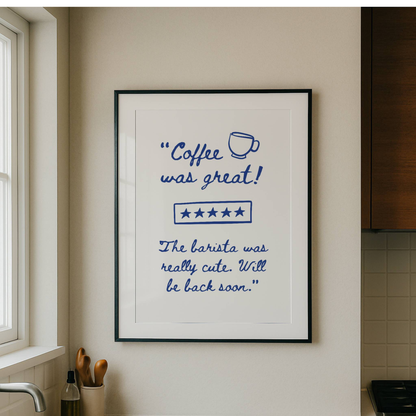 Coffee Review Print