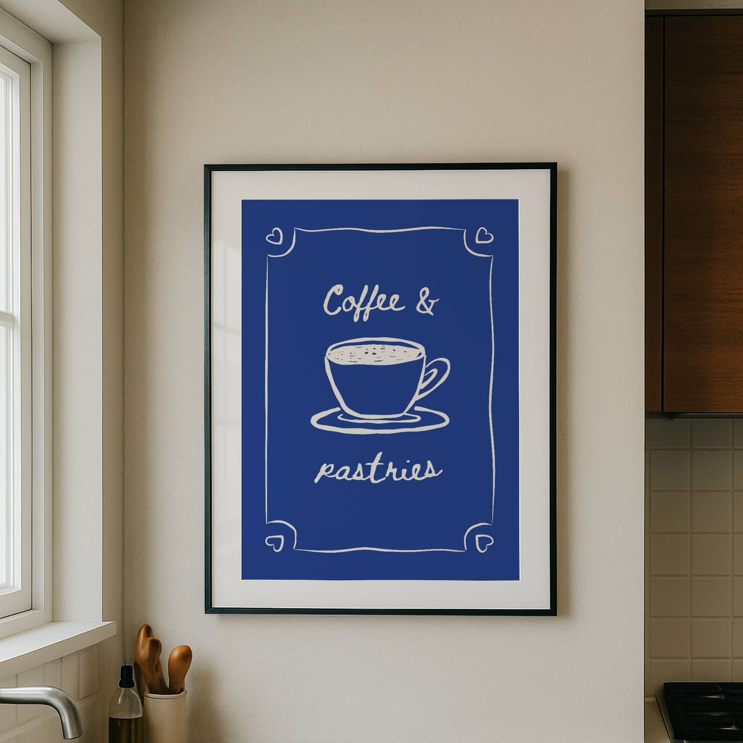 Coffee & Pastries Print