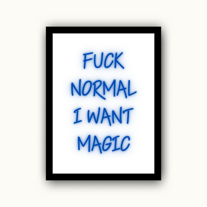 F Normal I Want Magic