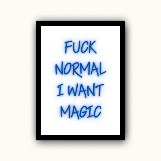 F Normal I Want Magic