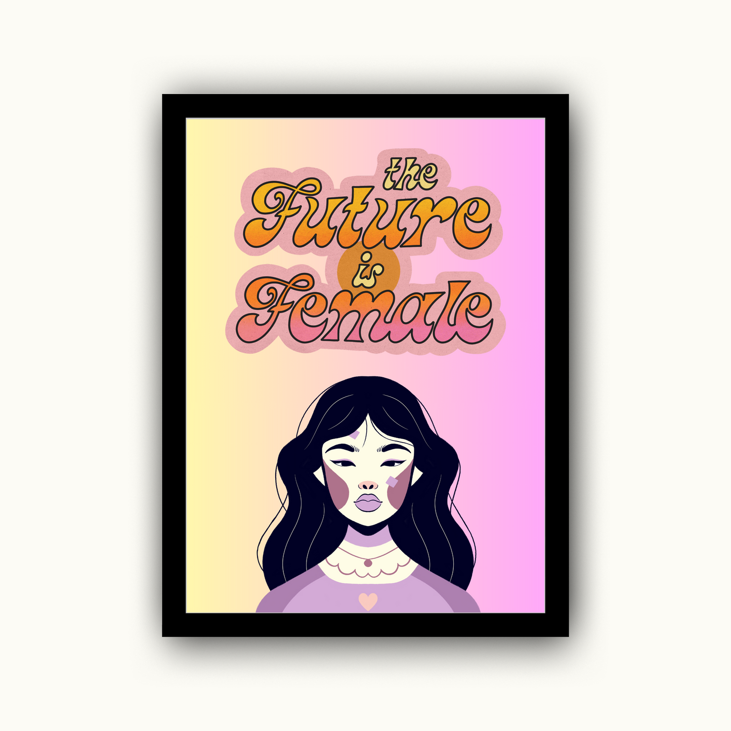 The Future Is Female Feminist Print