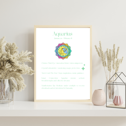 Spiritual Zodiac Star Sign