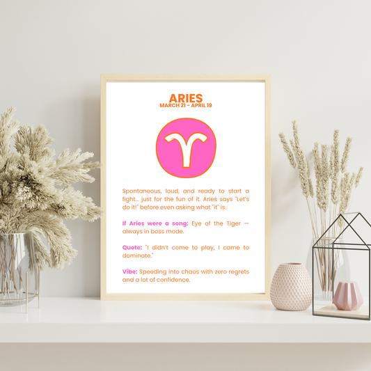 Fun Zodiac Star Sign