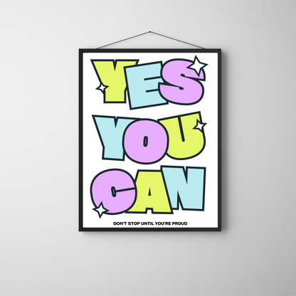 YES YOU CAN