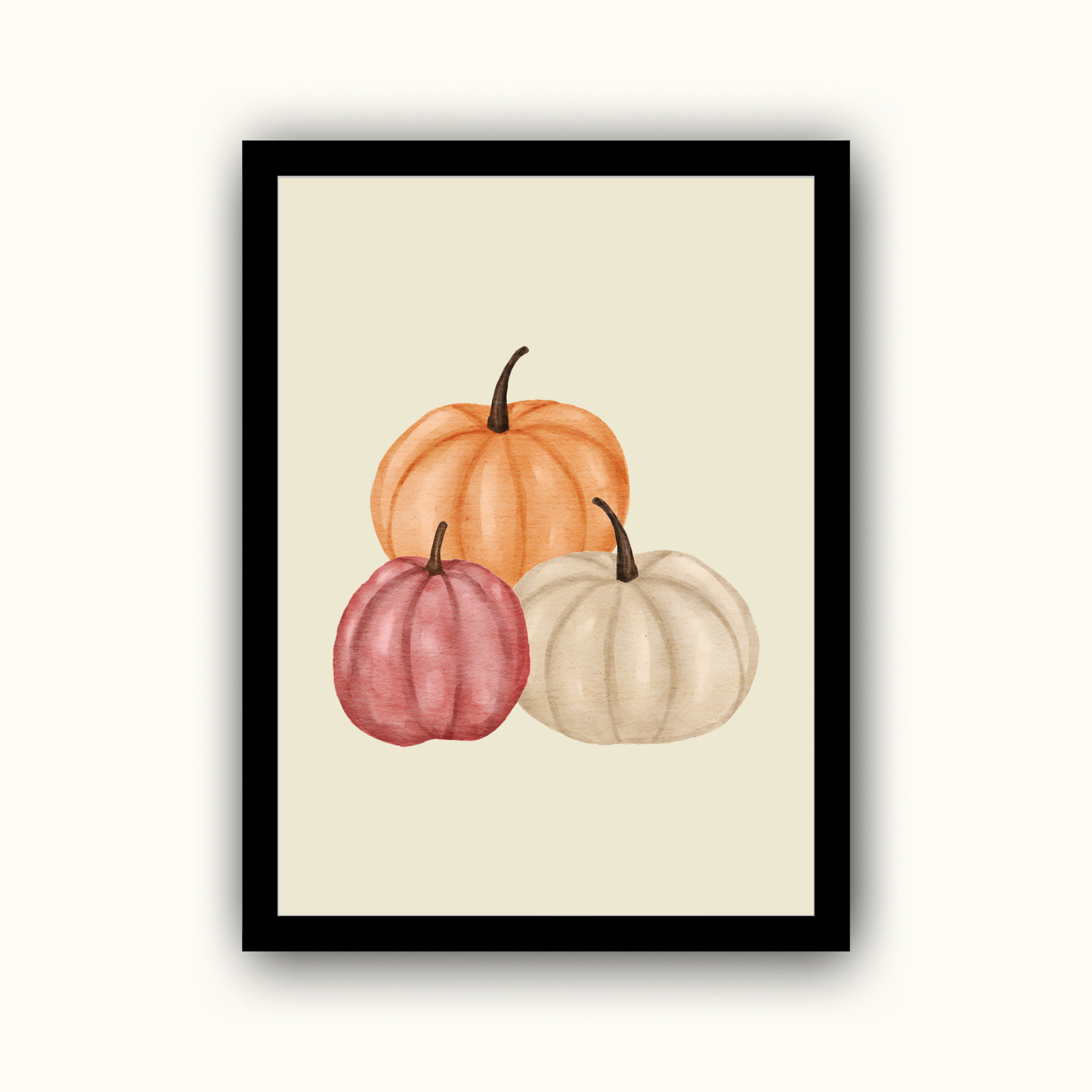 Pumpkins Autumn Print
