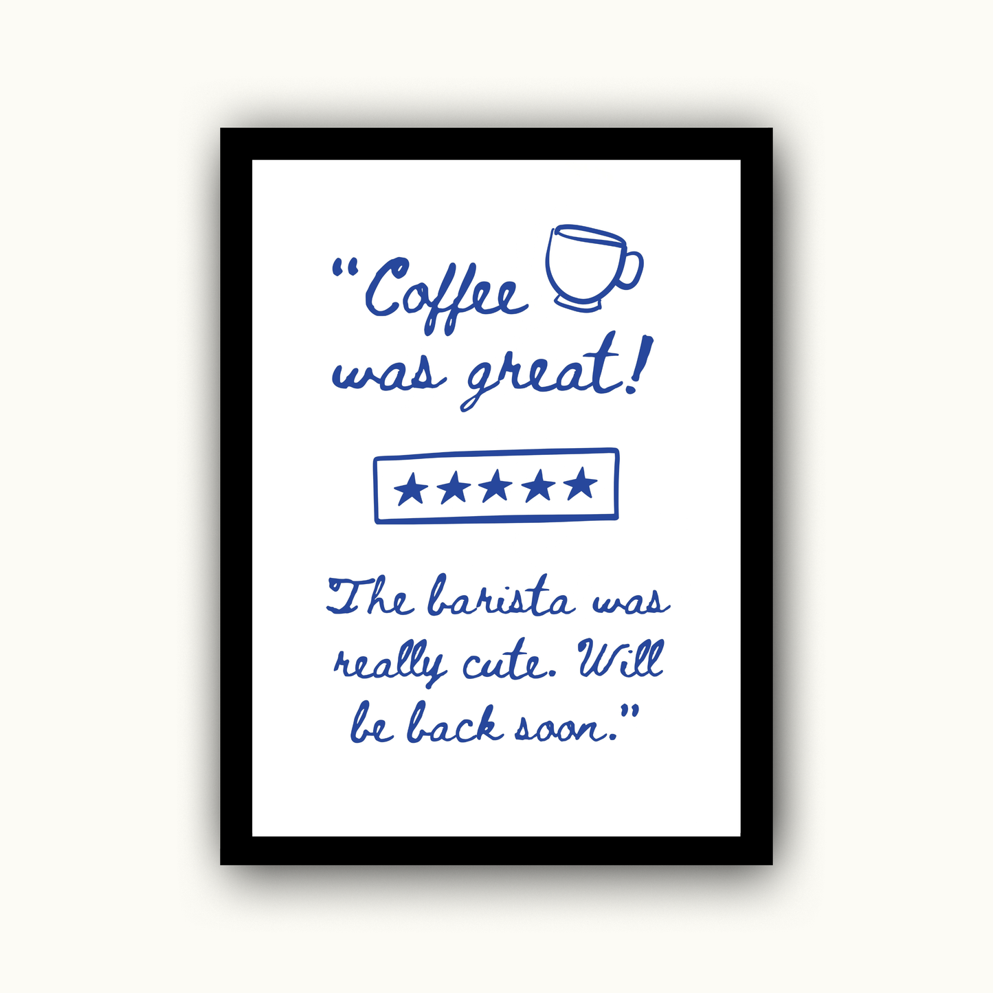 Coffee Review Print