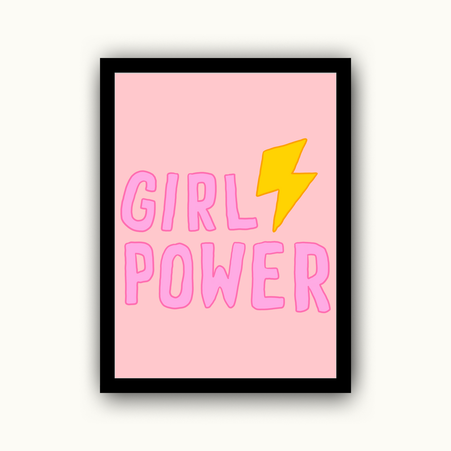 Girl Power Feminist Print