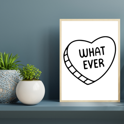 Whatever Candy Heart