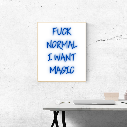 F Normal I Want Magic