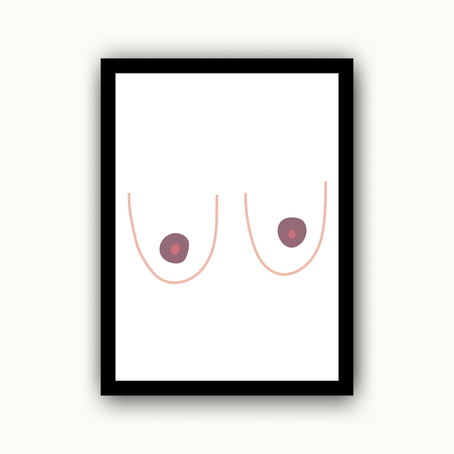 The Boob Statement Feminist Print