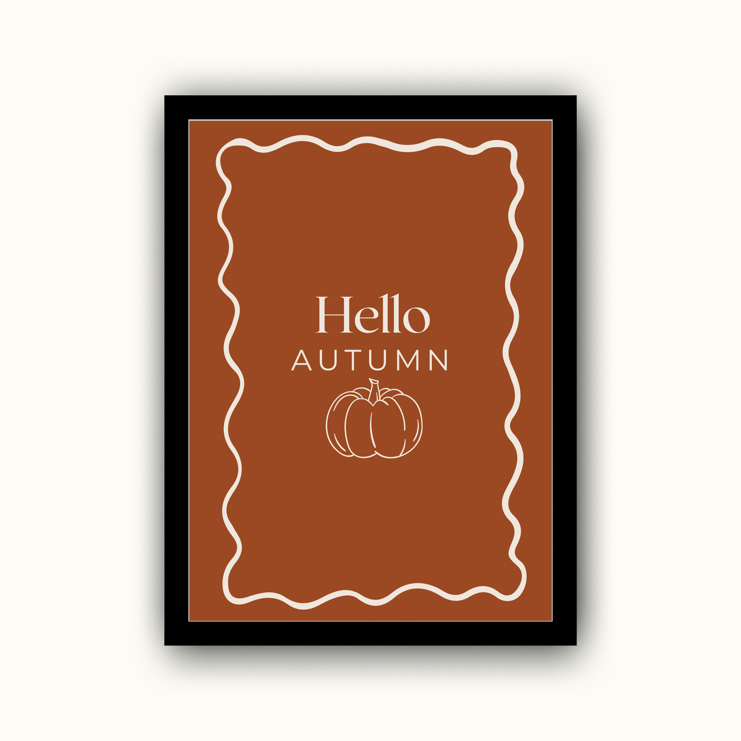 Hello Autumn Autumn Print