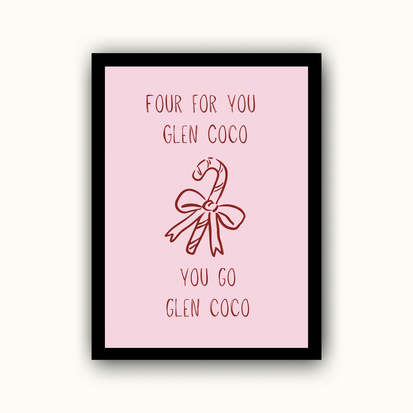 Glen Coco Mean Girls Christmas Print